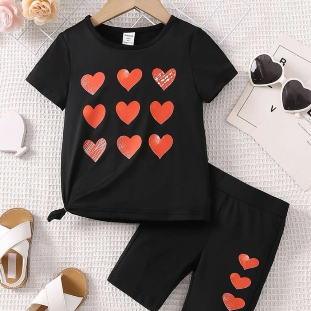 Hearts Matching Set